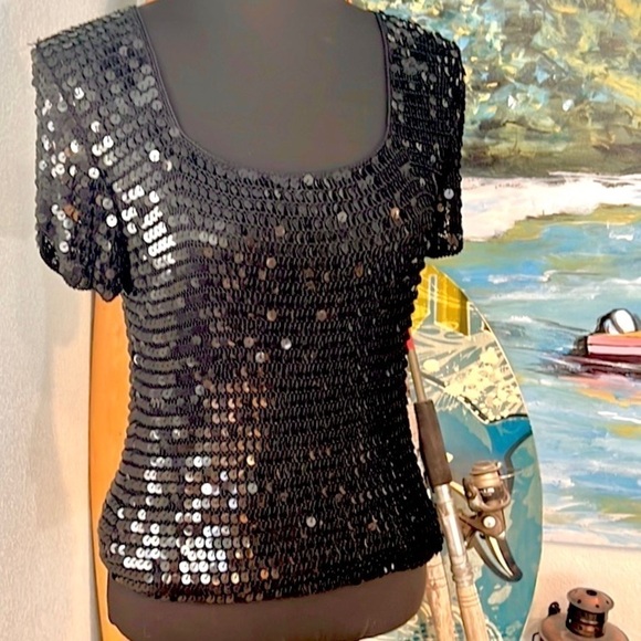 VTG Kroshetta by Papillon,EVERY SEQUIN IN PLACE,WOWQuality of Hand-Sewn Garments - Picture 1 of 12